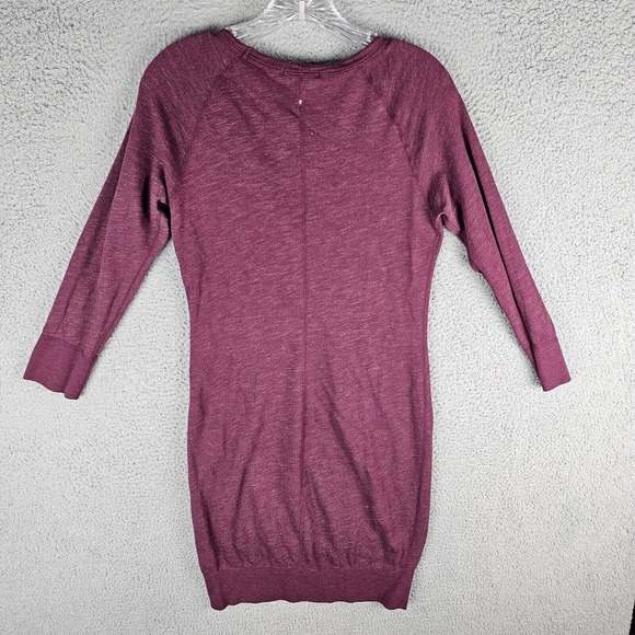 Standard James Perse Womens Raglan Sweatshirt Dress Size 1 Made in USA - Picture 2 of 9